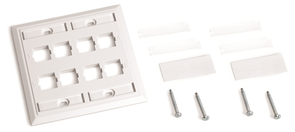 ESPELHO 4 X 4 C/8 PORTAS BRANCO....